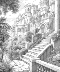 Lost Civilizations Coloring Book