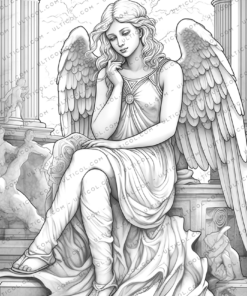Angel Coloring Book
