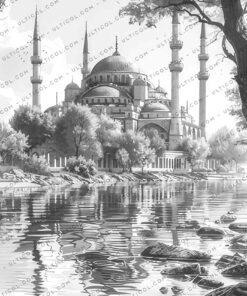Istanbul City Coloring