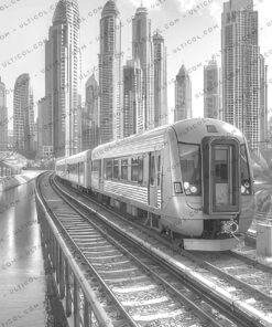 Dubai City Coloring