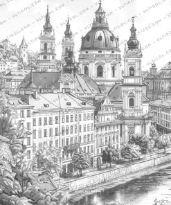 Vienna City Coloring
