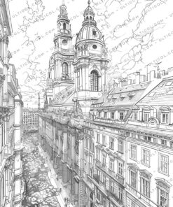 Vienna City Coloring