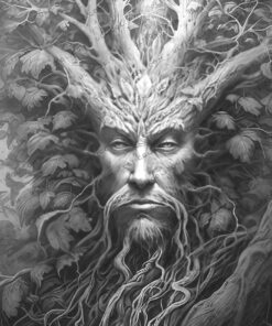 Tree Spirit Coloring