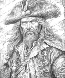 Scary Pirates Coloring