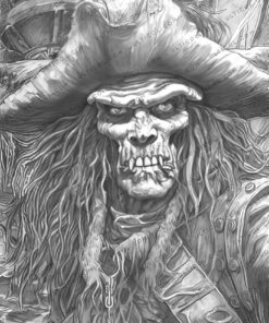 Scary Pirates Coloring