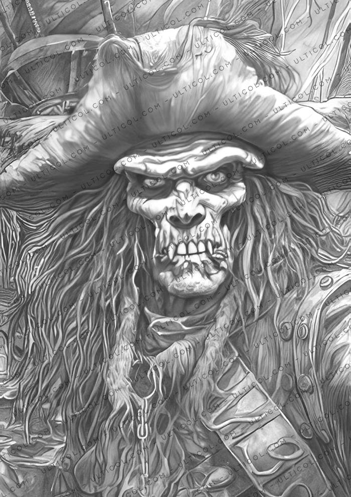 Scary Pirates Coloring