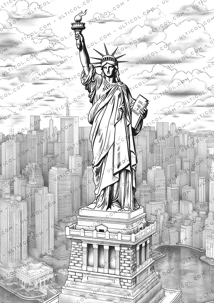 New York City Coloring