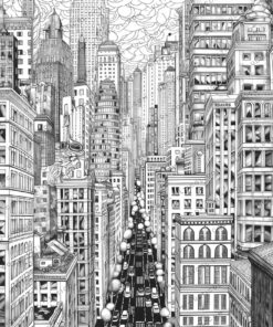 New York City Coloring