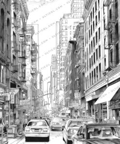 New York City Coloring