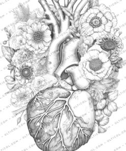 Floral Anatomy Coloring