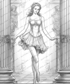 Ballerinas Coloring