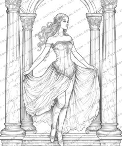 Ballerinas Coloring