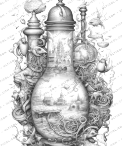 Magic Potion Coloring Pages