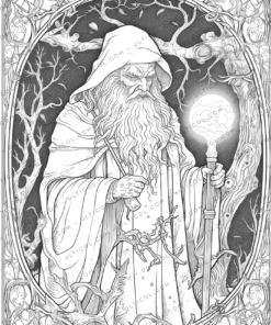 Tarot Coloring Pages