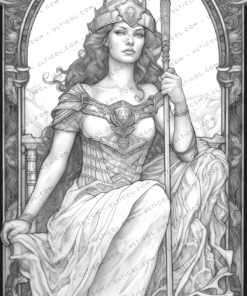 Tarot Coloring Pages