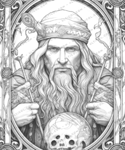 Tarot Coloring Pages