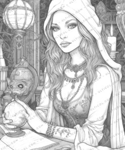 Tarot Coloring Pages