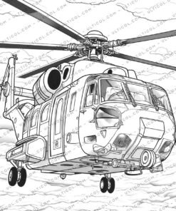 Helicopter Coloring