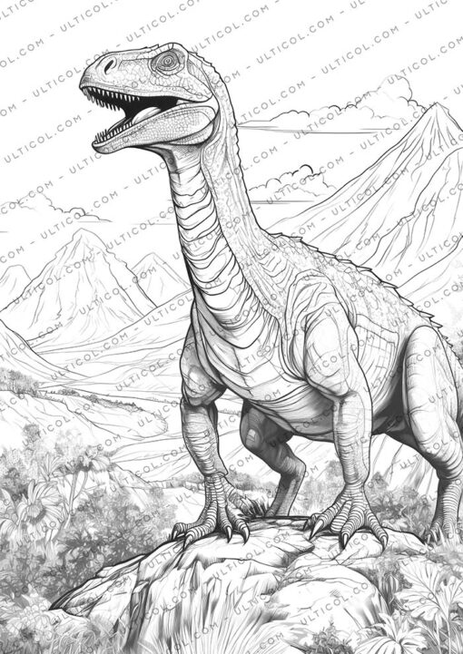 Allosaurus Coloring