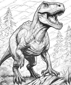 Allosaurus Coloring