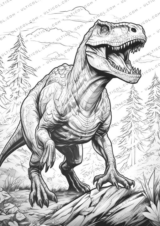 Allosaurus Coloring