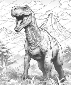Allosaurus Coloring