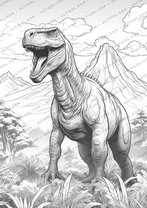 Allosaurus Coloring