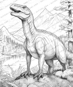 Allosaurus Coloring