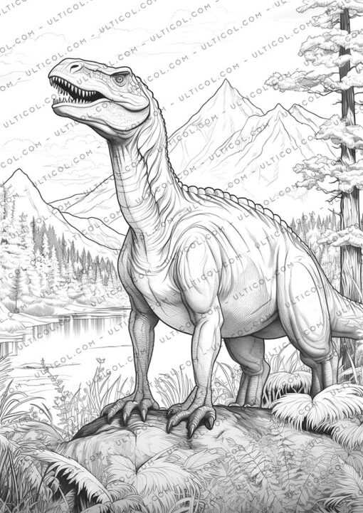 Allosaurus Coloring