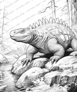 Ankylosaurus Coloring