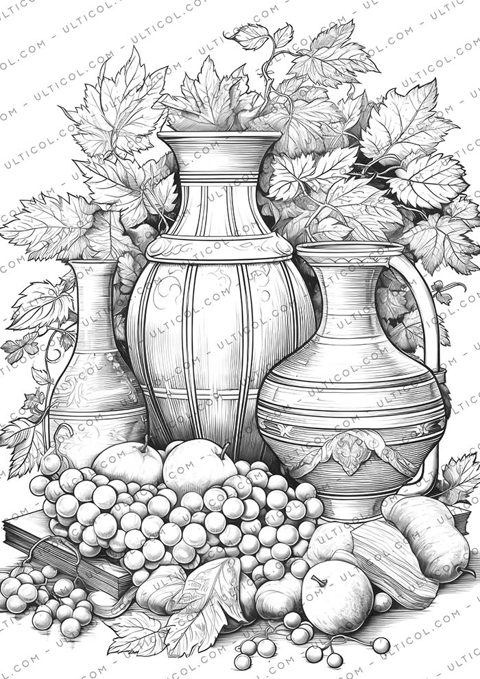 Still Life Coloring