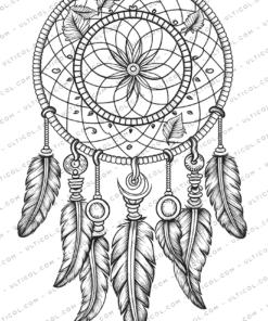 Dreamcatcher Coloring