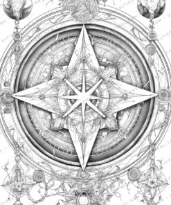 Tarot Card Coloring Book