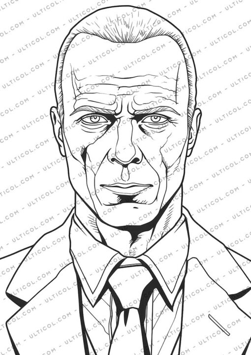 Serial Killer Coloring
