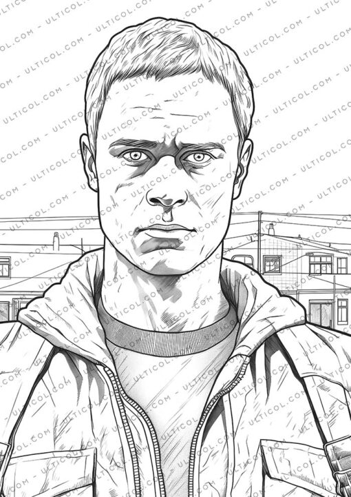 Serial Killer Coloring