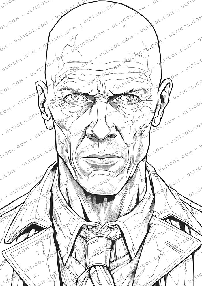 Serial Killer Coloring