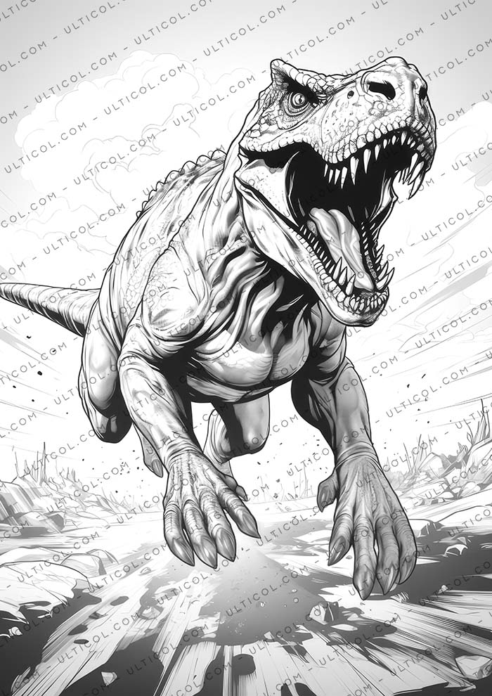 Tyrannosaurus Rex Coloring