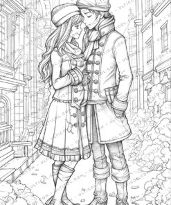 Happy Valentines Coloring