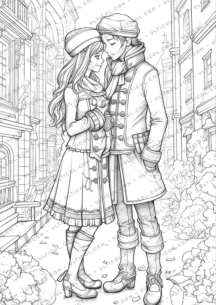 Happy Valentines Coloring