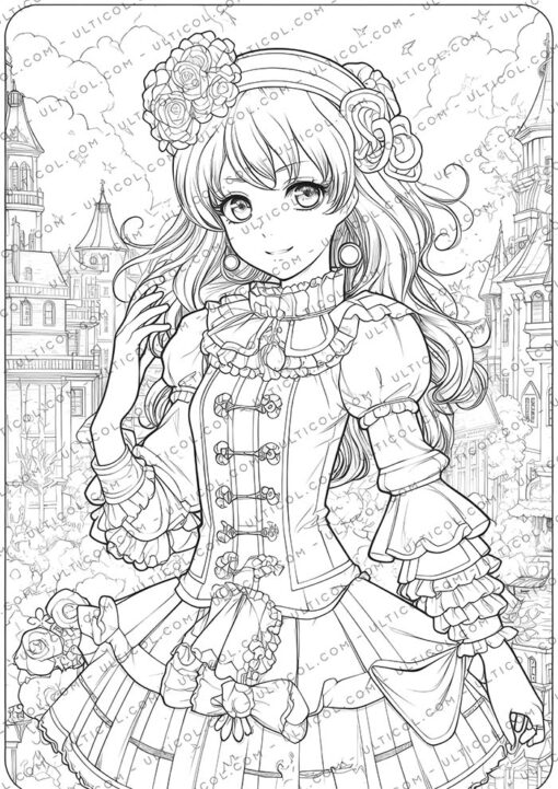 Manga Coloring