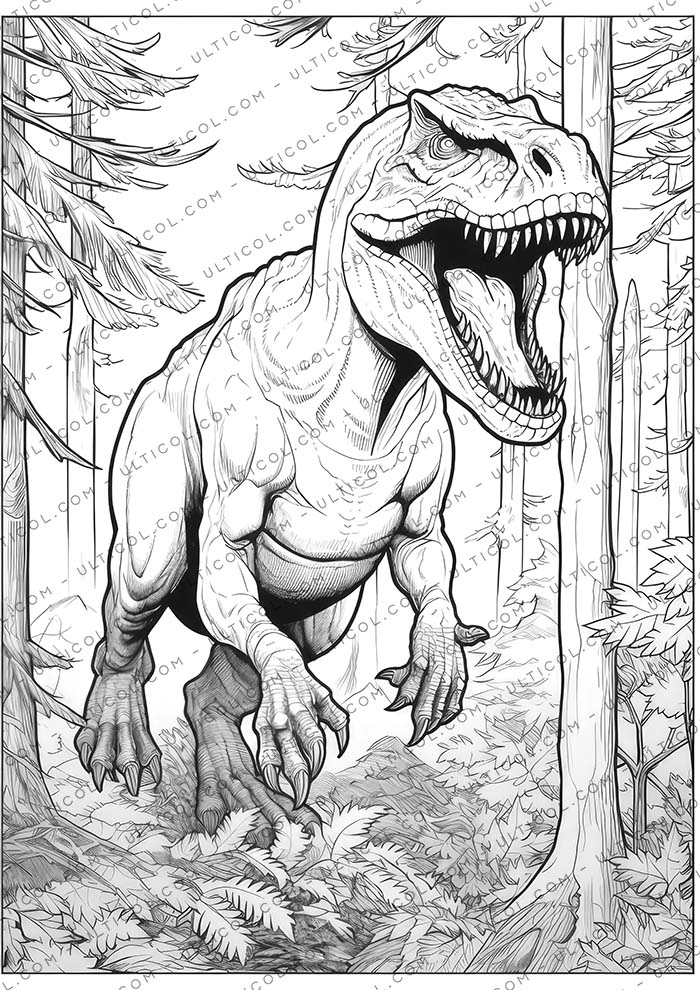 Tyrannosaurus Rex Coloring