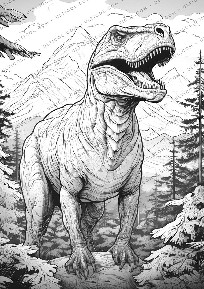 Tyrannosaurus Rex Coloring