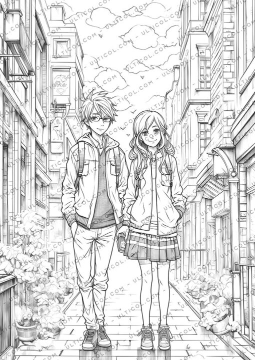 Manga Coloring