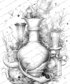 Magic Potion Coloring Pages