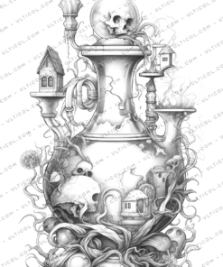 Magic Potion Coloring Pages
