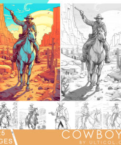 Cowboy Coloring