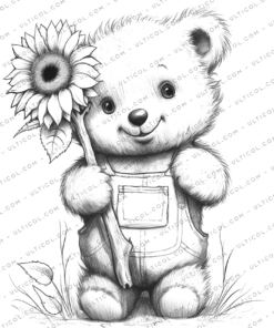 Teddy Bear Coloring Pages