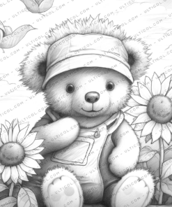 Teddy Bear Coloring Pages