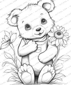 Teddy Bear Coloring Pages