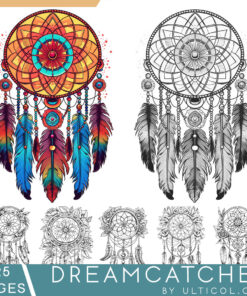 Dreamcatcher Coloring